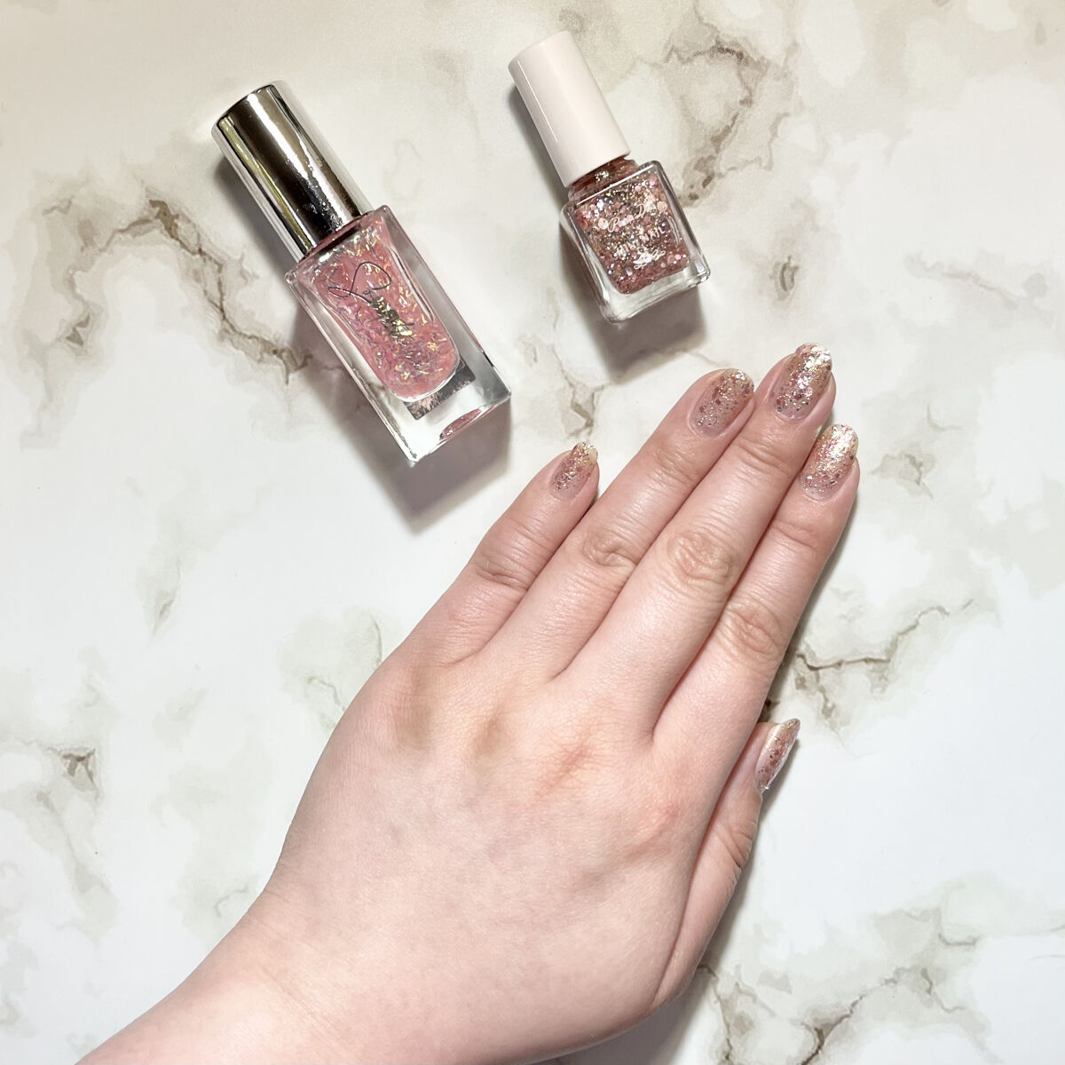 Somptueux(ソンプチュー) ネイルポリッシュ ST-NP-62/DAISO/マニキュアを使ったクチコミ（1枚目）