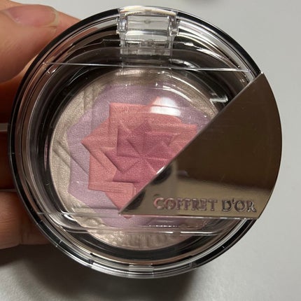 スマイルアップチークスS 06 ラベンダーピンク/コフレドール/パウダーチークを使ったクチコミ(2枚目)