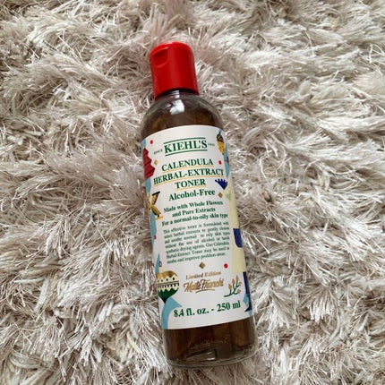 キールズ ハーバル トナー CL アルコールフリー ホリデイ限定エディション 250ml/Kiehl's/化粧水を使ったクチコミ(1枚目)