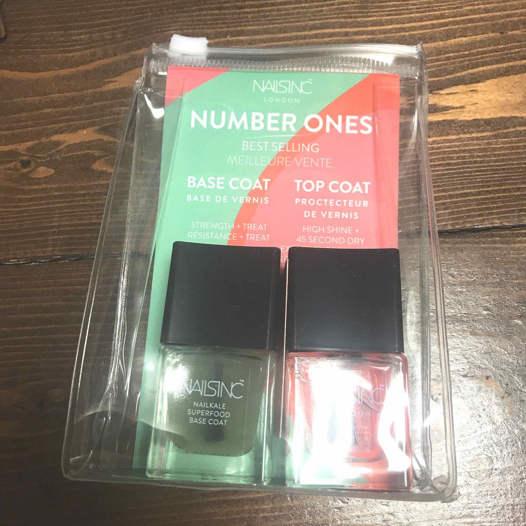 ナンバーワン ベース&トップ キット/nails inc./マニキュアを使ったクチコミ(1枚目)