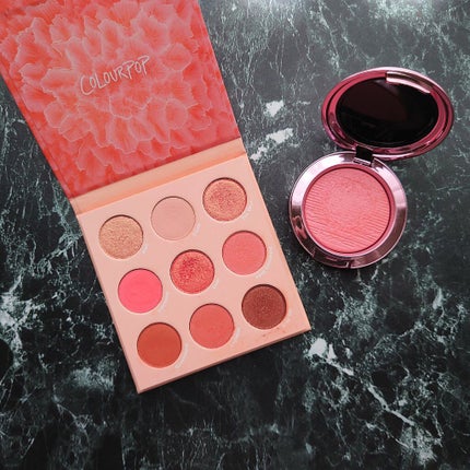 Coast to Coral/ColourPop/アイシャドウパレットを使ったクチコミ(3枚目)