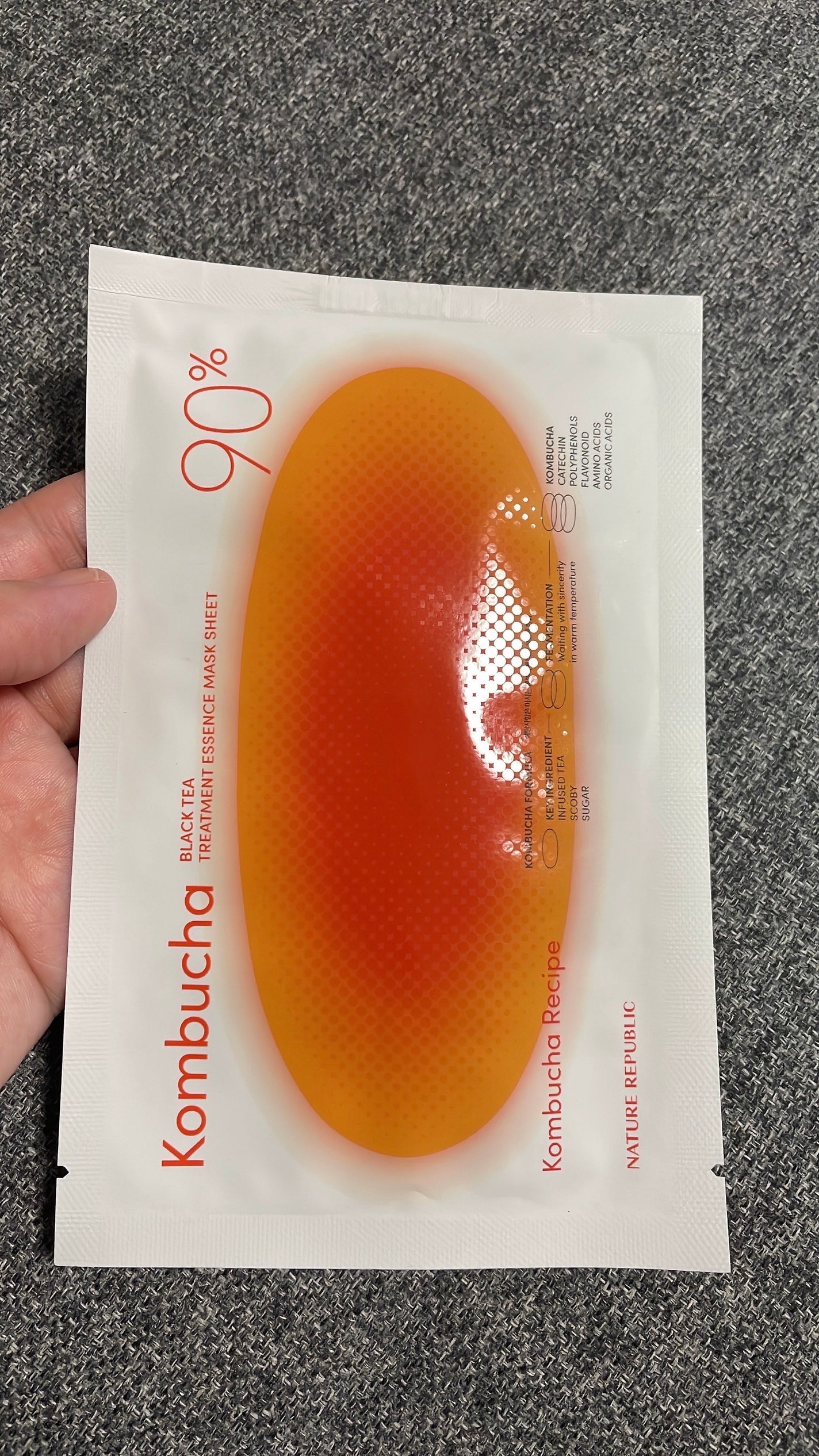 Kombuchaブラックティー90トリートメントエッセンス/ネイチャーリパブリック/化粧水を使ったクチコミ(5枚目)