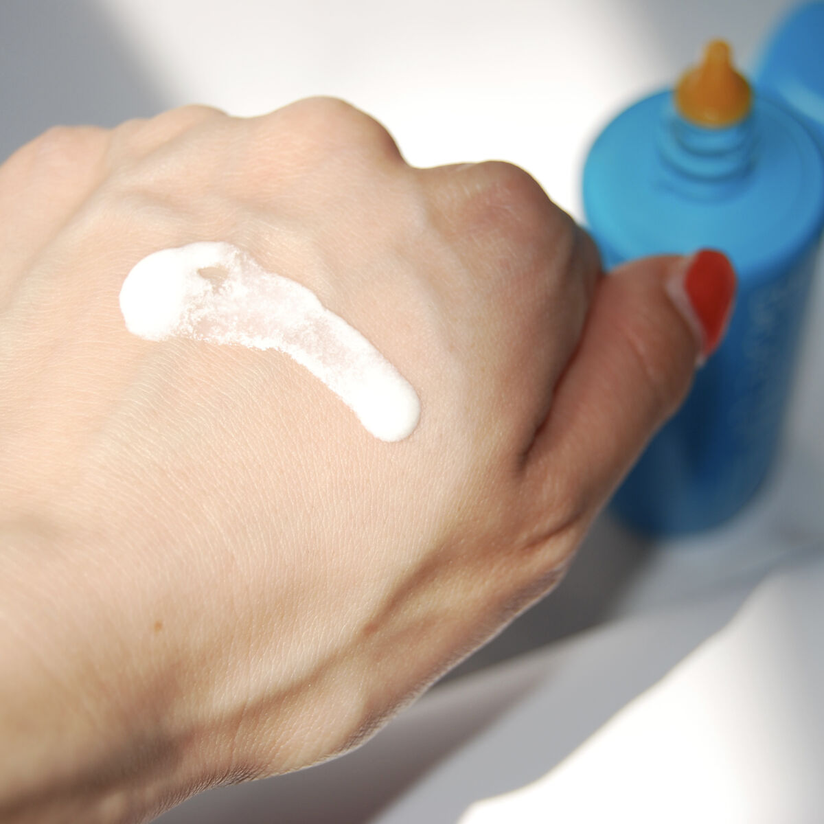 ビオレUV アクアリッチ アクアプロテクトローション(水層パック)/ビオレ/日焼け止めローションを使ったクチコミ（3枚目）