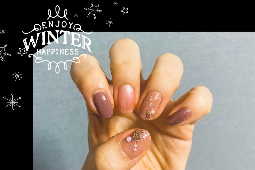 ほむほむ on LIPS 「クリスマスネイルGALIPSのイベント参加になります^_^代わ..」(1枚目)