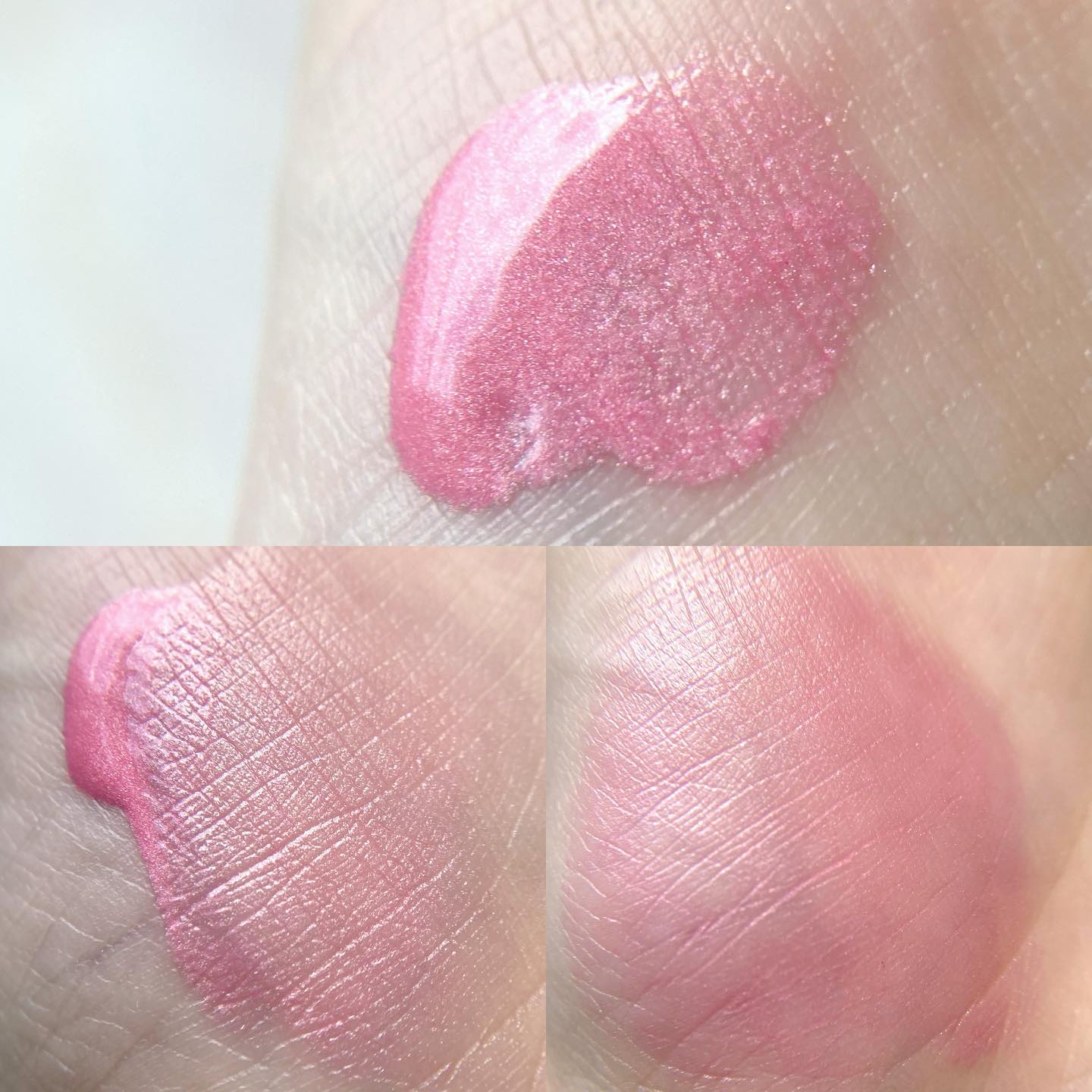 デューイベアブラッシュ EX05 Pink Lemonade/LUNASOL/リキッドチークを使ったクチコミ（2枚目）