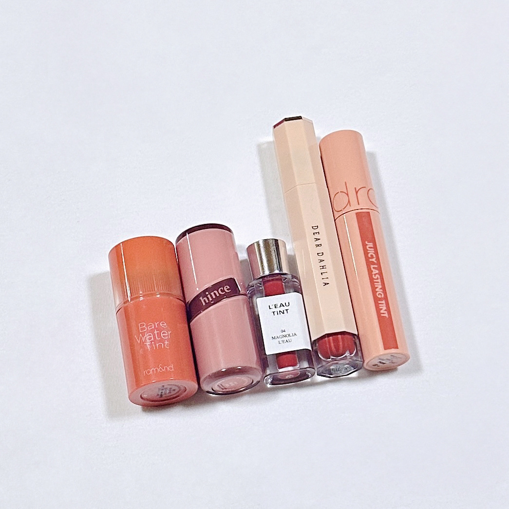 ジューシーラスティングティント/rom&nd/リップティントを使ったクチコミ（2枚目）