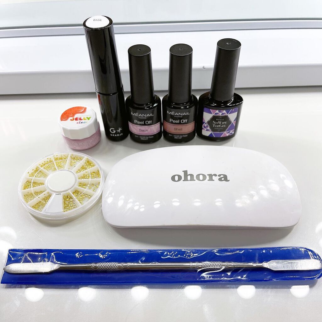 プレミアムノーワイプトップジェル/ネイル工房/ジェルネイルを使ったクチコミ(9枚目)