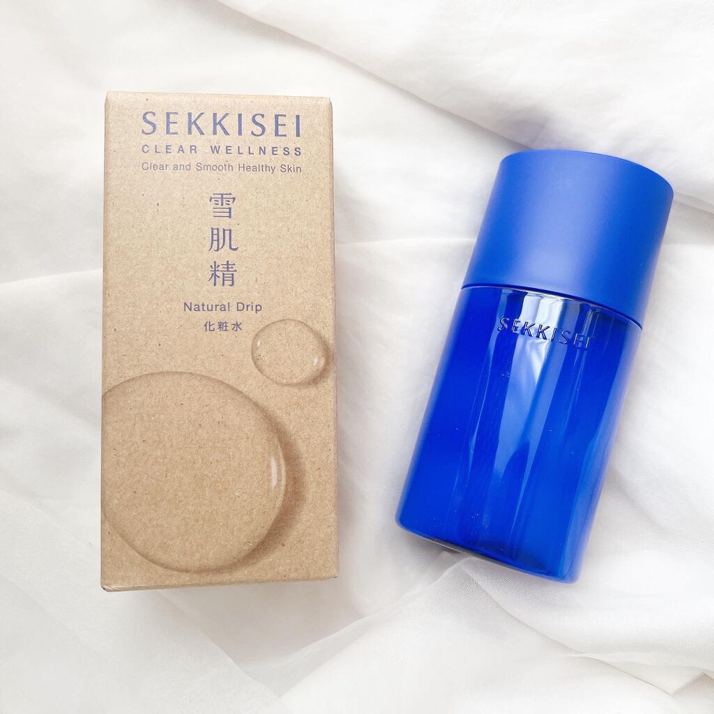 クリアウェルネス ナチュラル ドリップ/雪肌精/化粧水を使ったクチコミ(1枚目)