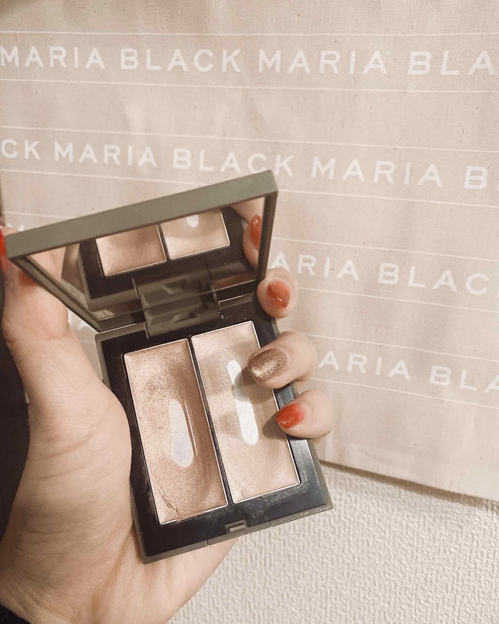 THREE シマリング グロー デュオ/THREE/クリームハイライトを使ったクチコミ（1枚目）