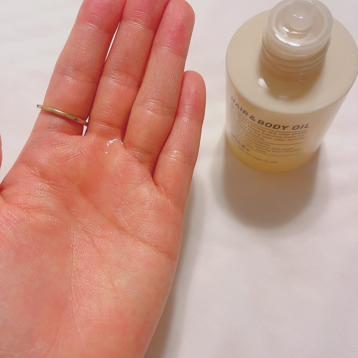 スパイスプラス　ヘア＆ボディオイル/SPICE+/ヘアオイルを使ったクチコミ（2枚目）