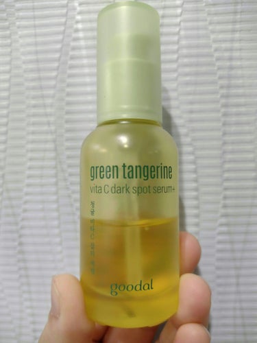 グーダルVクリーム(goodal GREEN TANGERINE V CREAM SET)/goodal/フェイスクリームを使ったクチコミ（1枚目）