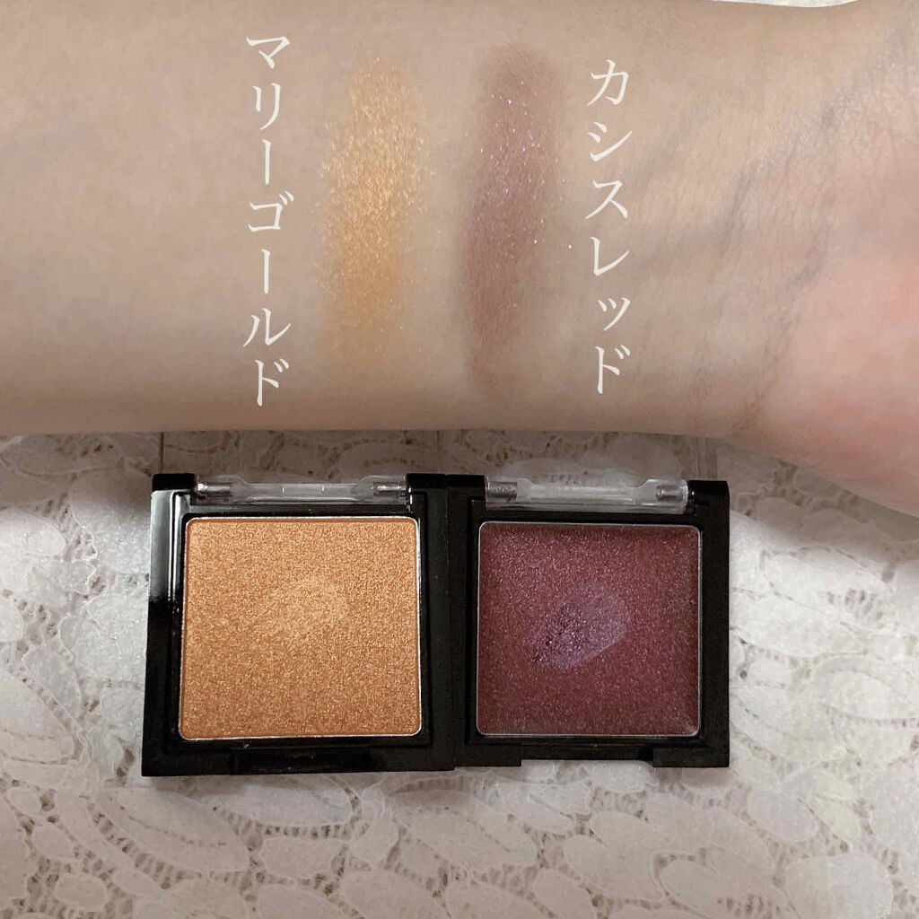 UR GLAM　POWDER EYESHADOW/U R GLAM/単色アイシャドウを使ったクチコミ（2枚目）