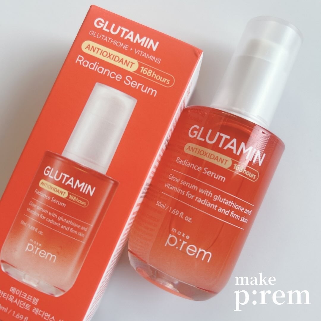 グルタミン抗酸化光彩セラム/make prem/美容液を使ったクチコミ(4枚目)