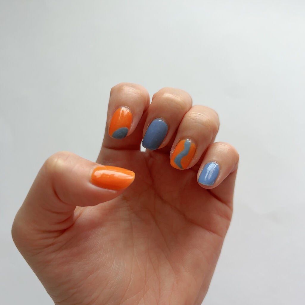 ムードペブルネイル/rom&nd/マニキュアを使ったクチコミ(3枚目)