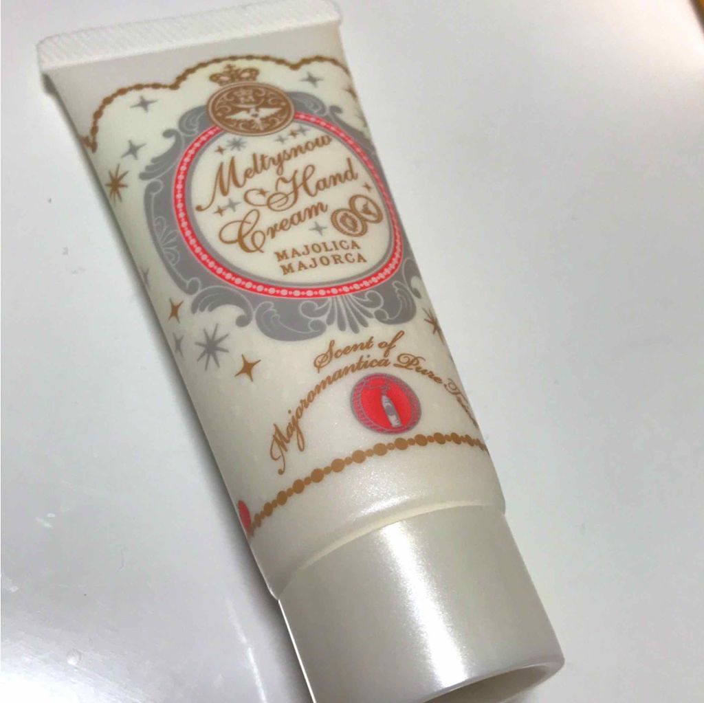 メルティースノーハンドクリーム/MAJOLICA MAJORCA/ハンドクリームを使ったクチコミ(1枚目)