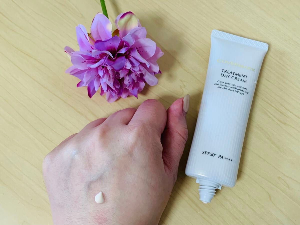トリートメント デイ クリーム/COVERMARK/日焼け止めクリームを使ったクチコミ(2枚目)