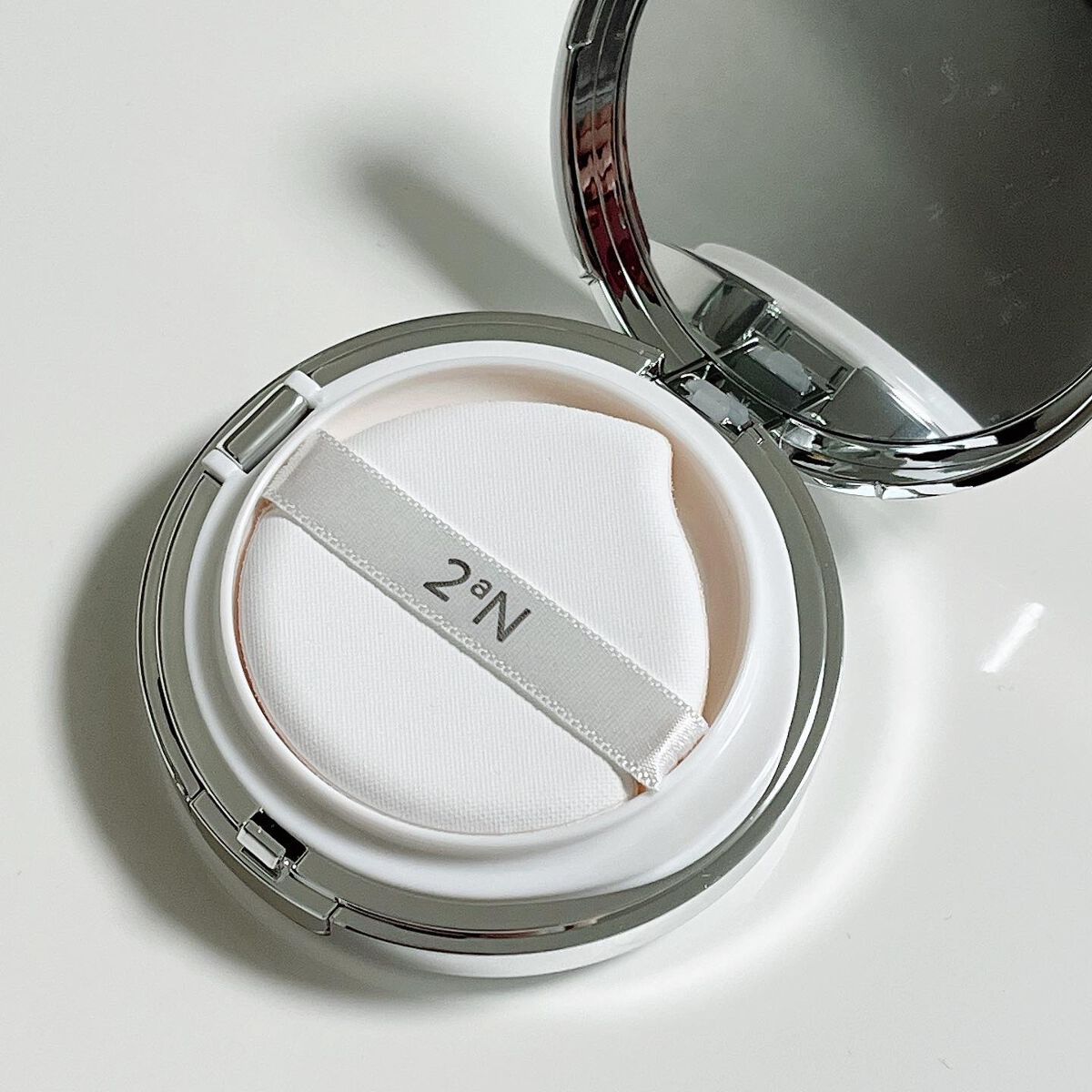 グリーミングテンションパクト/2aN/クリーム・エマルジョンファンデーションを使ったクチコミ(2枚目)