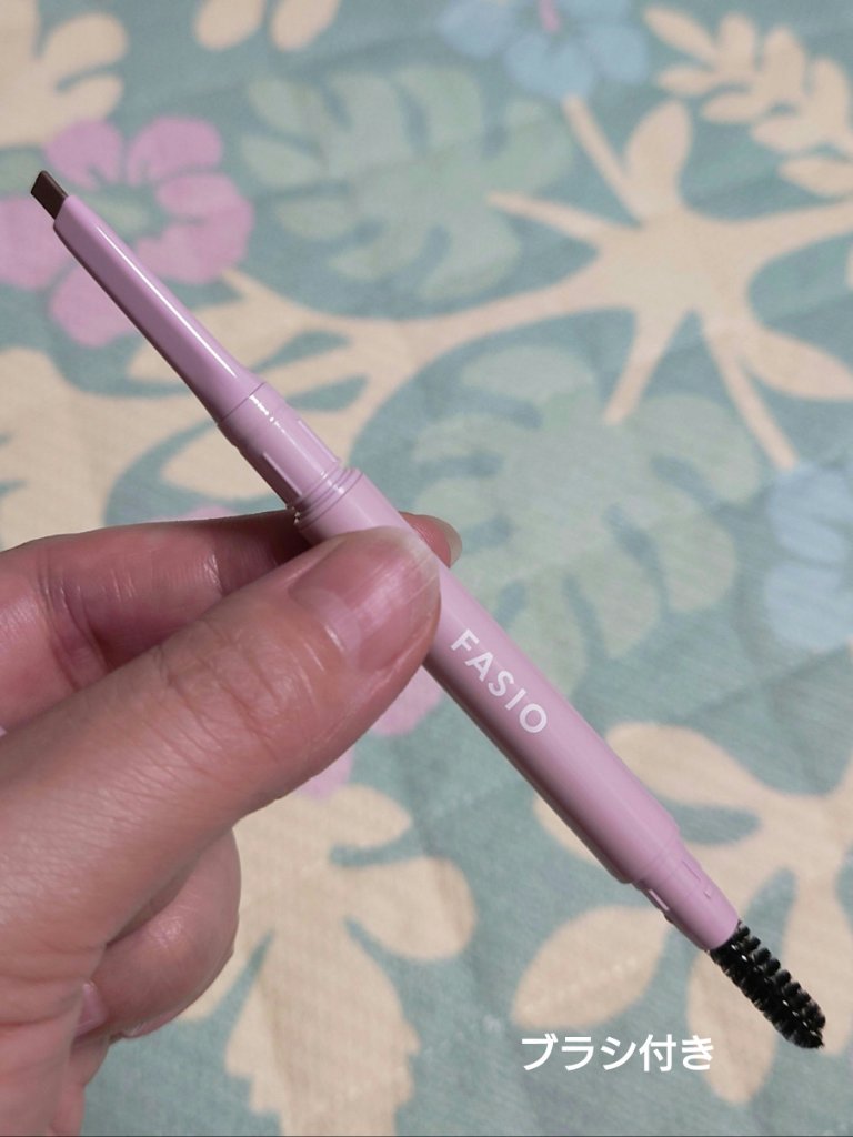 ウォータープルーフ アイブロウ （しずく型芯）/FASIO/アイブロウペンシルを使ったクチコミ（3枚目）