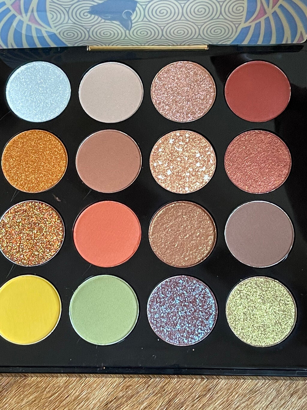 大英博物館 エジプトシリーズ アイシャドウパレット/ZEESEA/アイシャドウパレットを使ったクチコミ(3枚目)