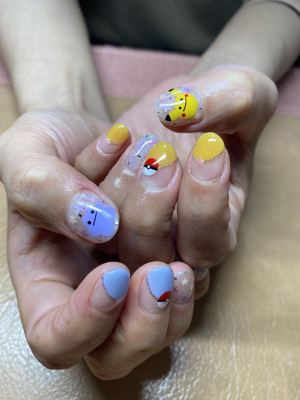 #ネイル,#ポケモンネイルのネイルデザイン