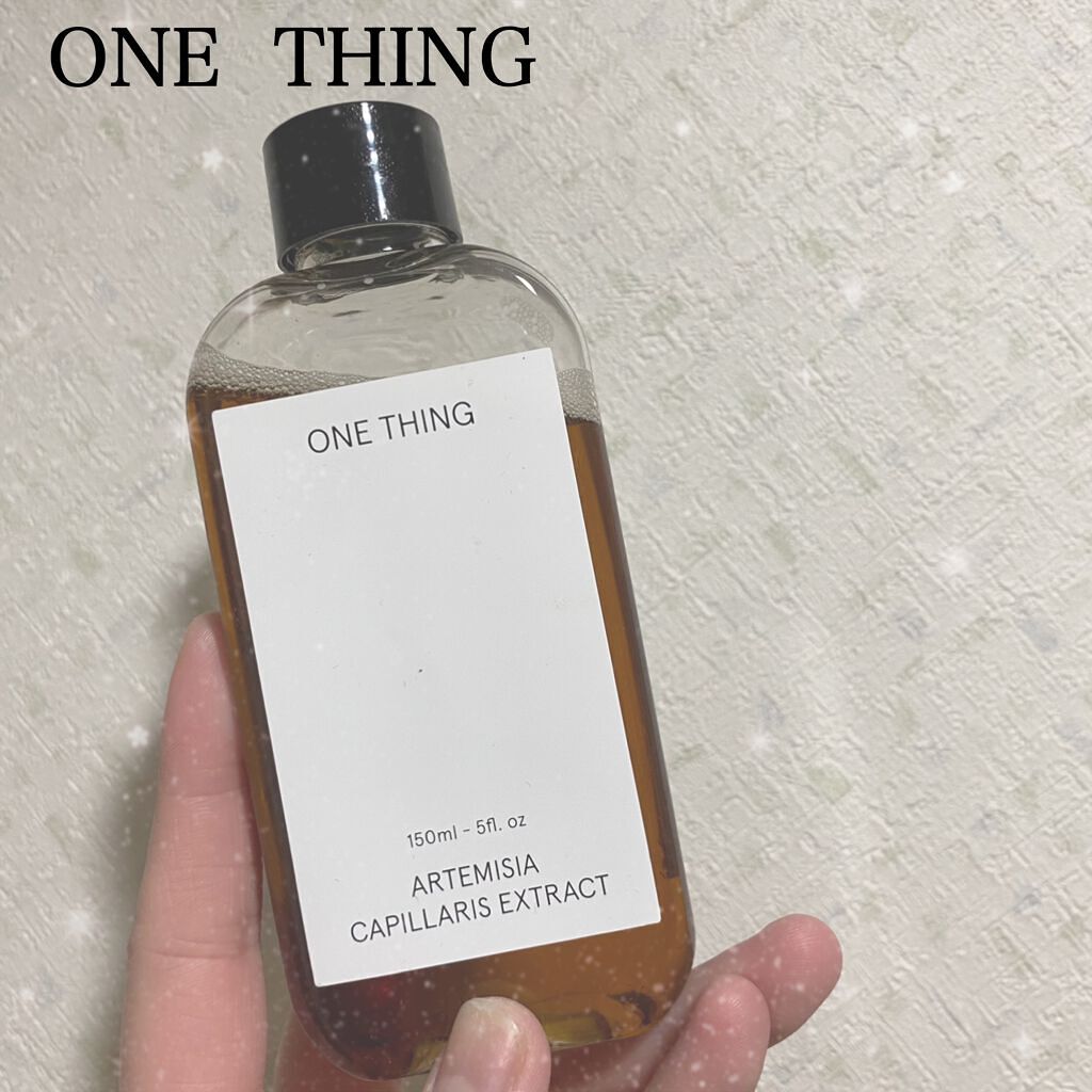 カワラヨモギ化粧水/ONE THING/化粧水を使ったクチコミ(1枚目)