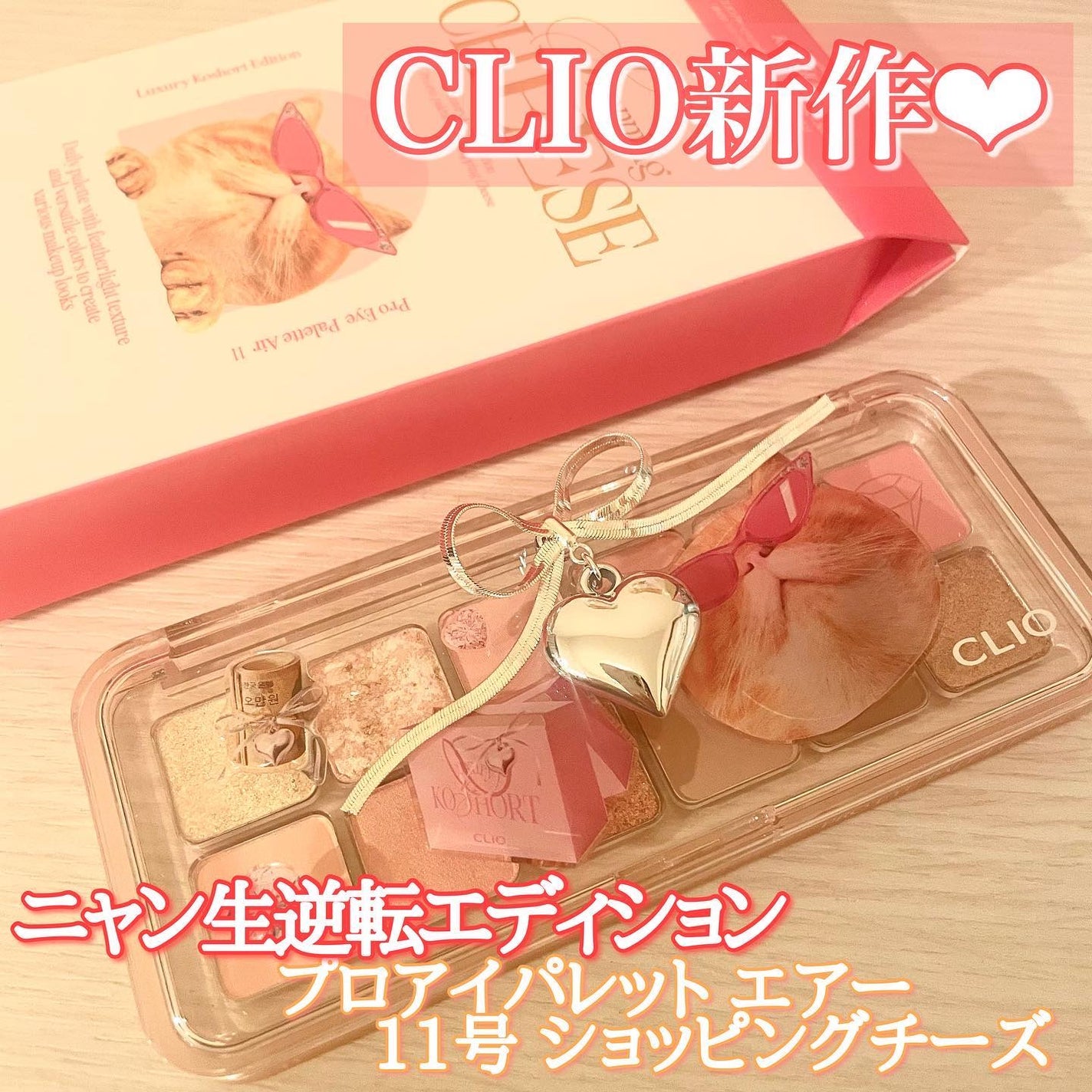 プロ アイ パレット エアー/CLIO/アイシャドウパレットを使ったクチコミ(1枚目)