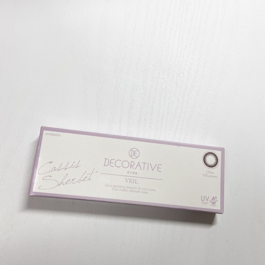 デコラティブアイズ ヴェール/Decorative Eyes/カラーコンタクトレンズを使ったクチコミ(1枚目)