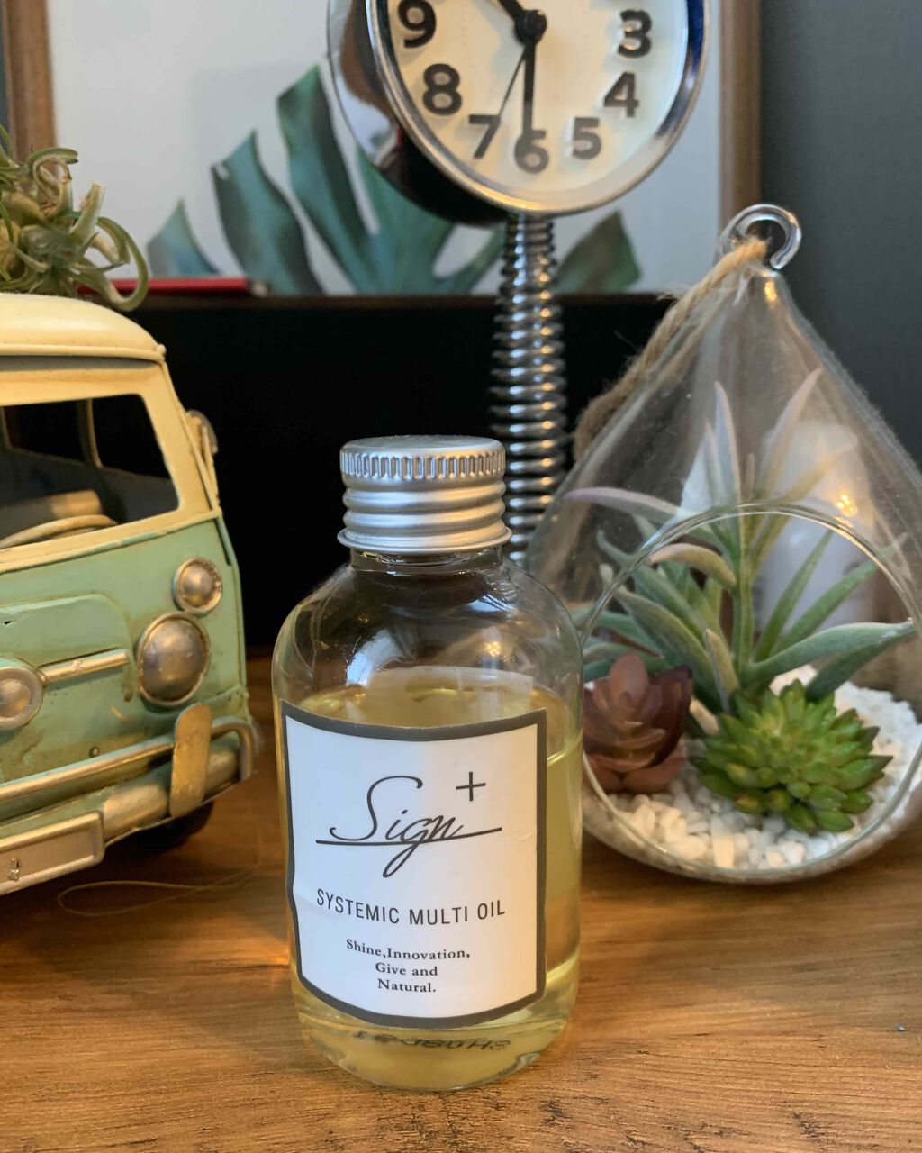 システミックオイル/Sign/ヘアオイルを使ったクチコミ（1枚目）