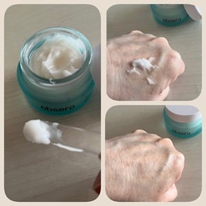 グリーンカーミングブルーレーションクリーンクーリムプラス/obsero/フェイスクリームを使ったクチコミ(2枚目)