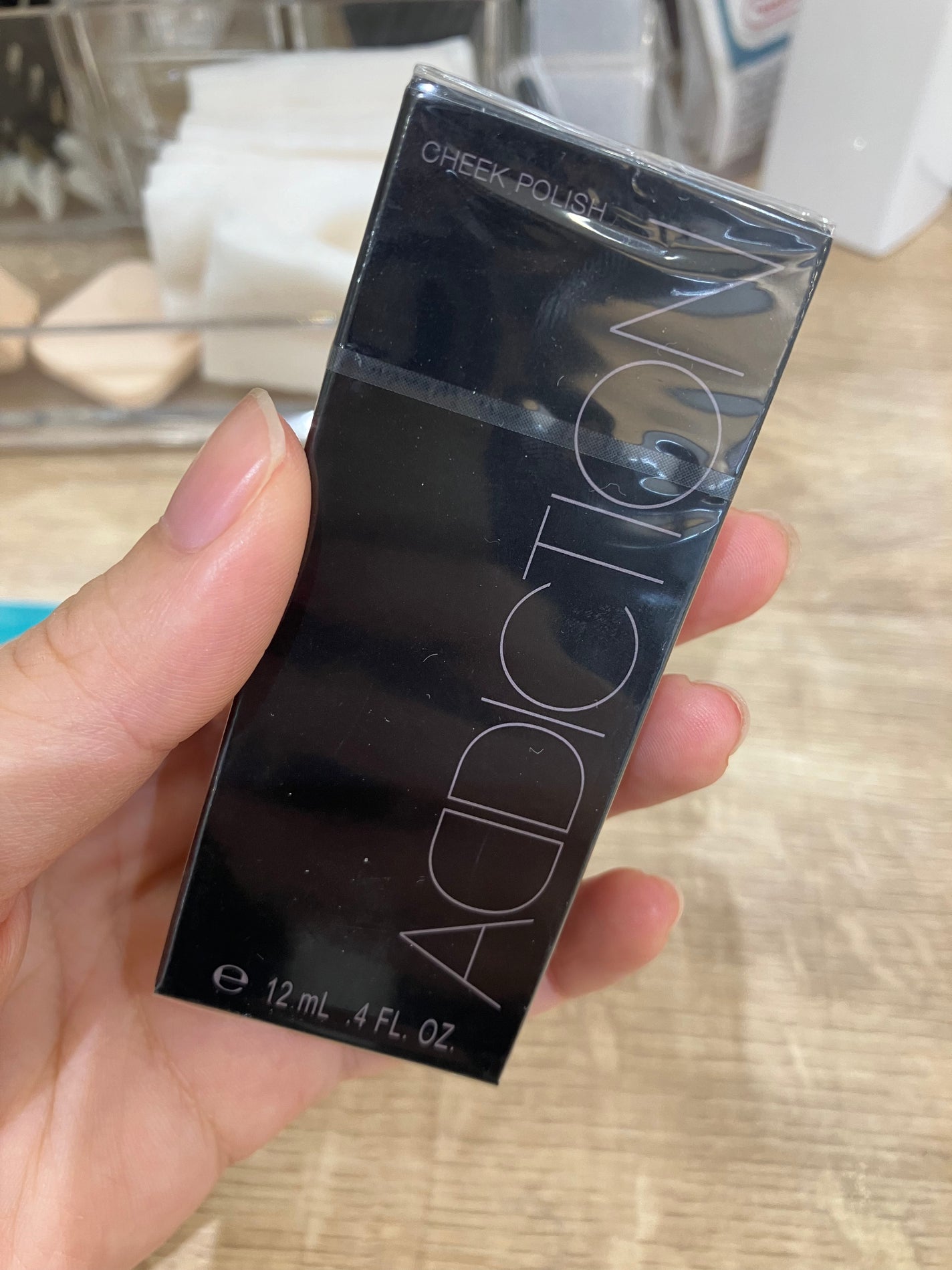チークポリッシュ/ADDICTION/リキッドチークを使ったクチコミ(3枚目)