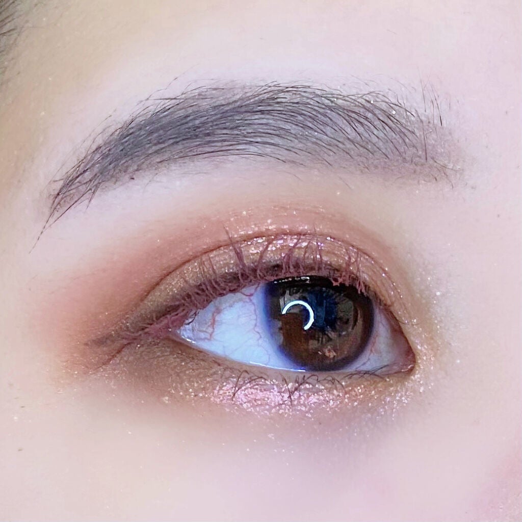 グリッタープリズム シャドウ/MISSHA/グリッターを使ったクチコミ(4枚目)