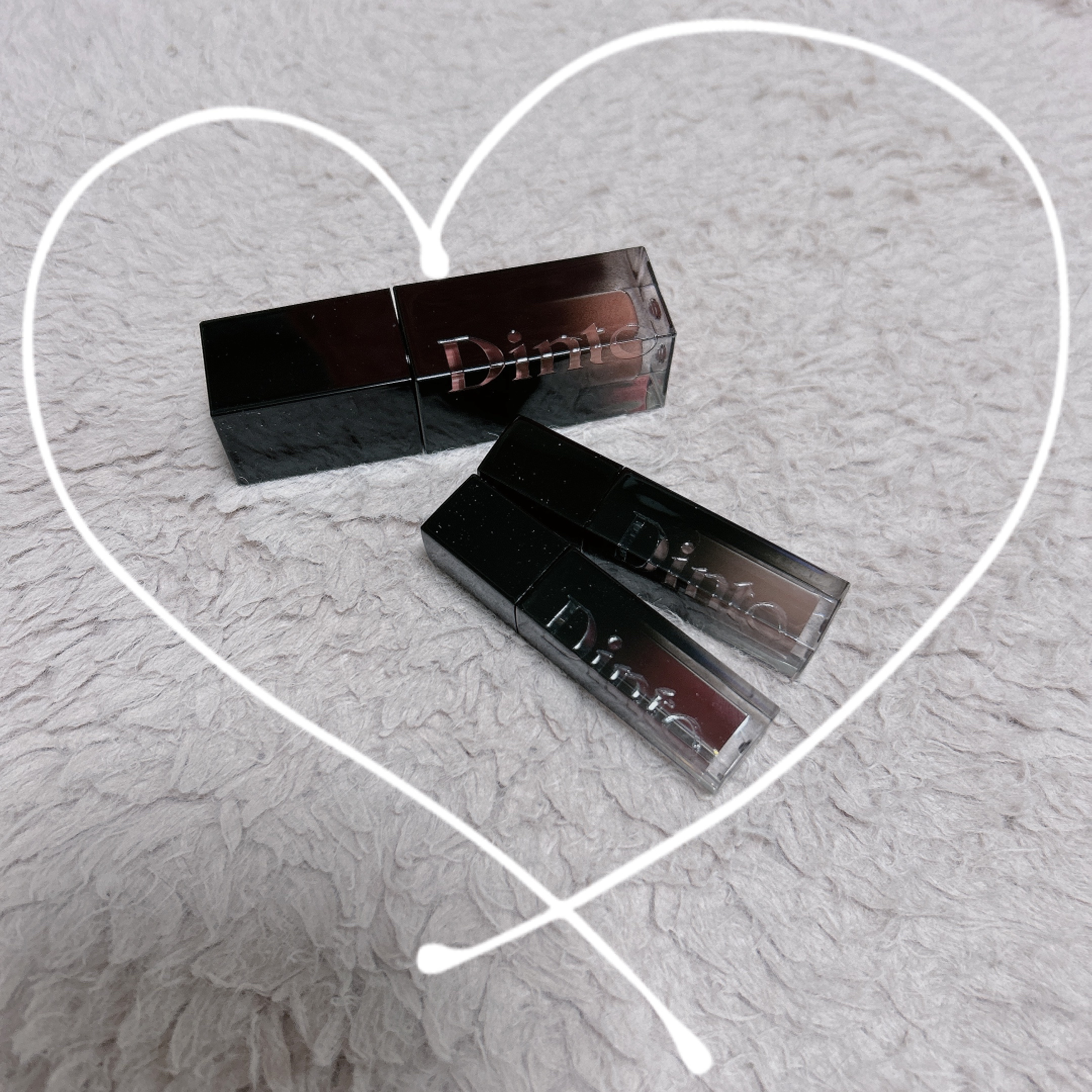 ブラーグロイリップティント/Dinto/リップティントを使ったクチコミ（2枚目）