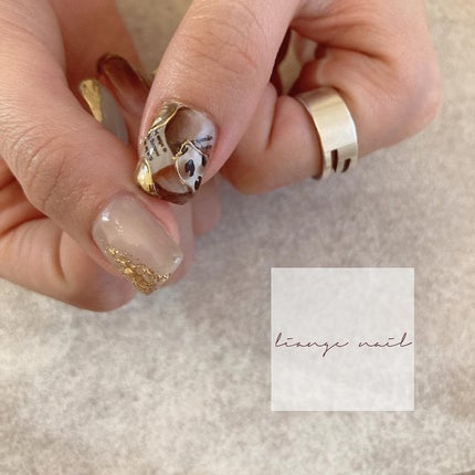 Yuki on LIPS 「親指❤︎.....Liangenail《リアンジェネイル》千..」(1枚目)