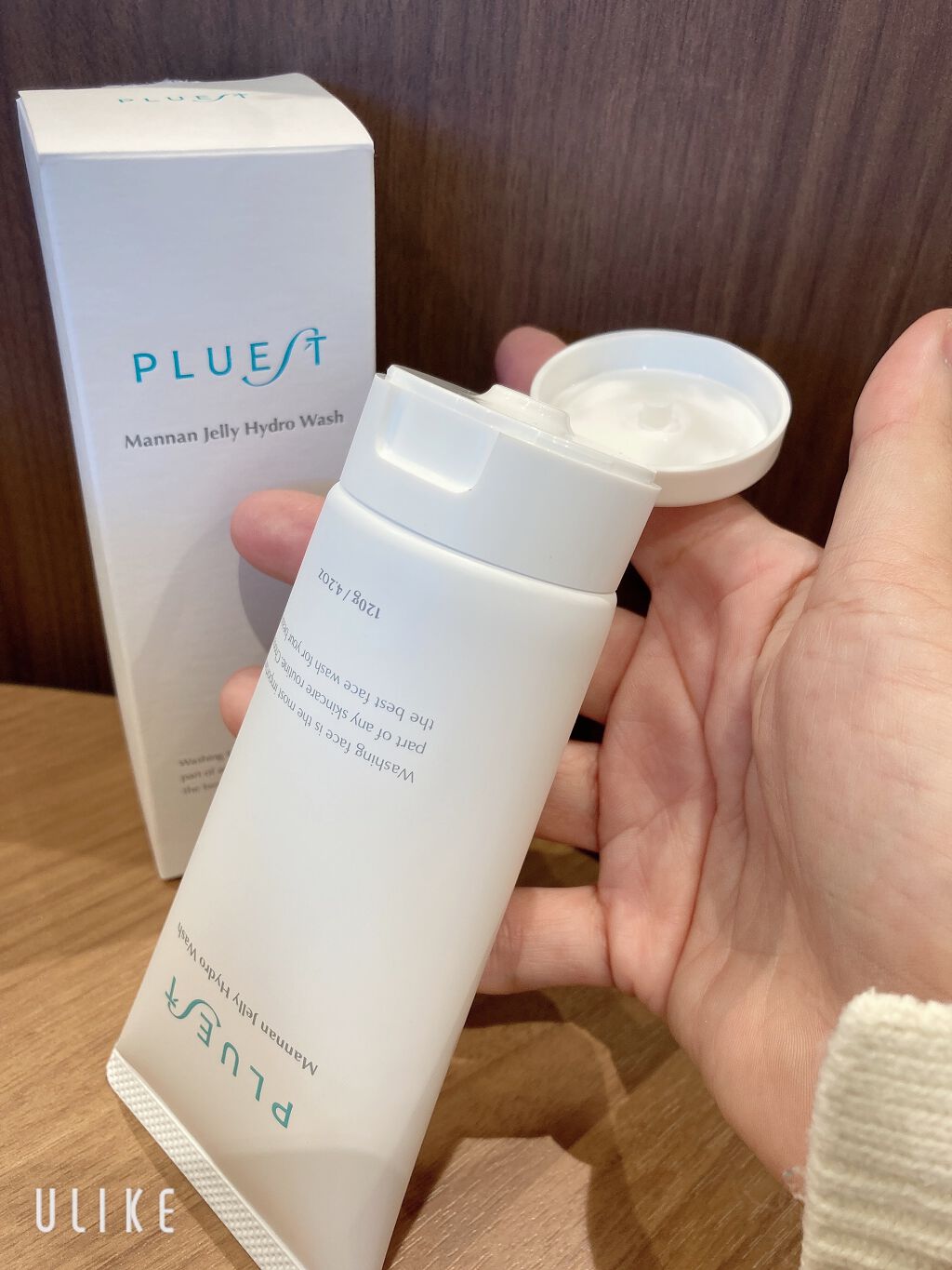マンナンジェリーハイドロウォッシュ/PLUEST/洗顔料を使ったクチコミ（2枚目）