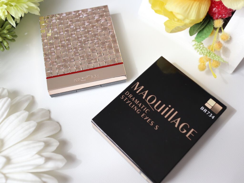 ドラマティックスタイリングアイズS/マキアージュ/アイシャドウパレットを使ったクチコミ(2枚目)