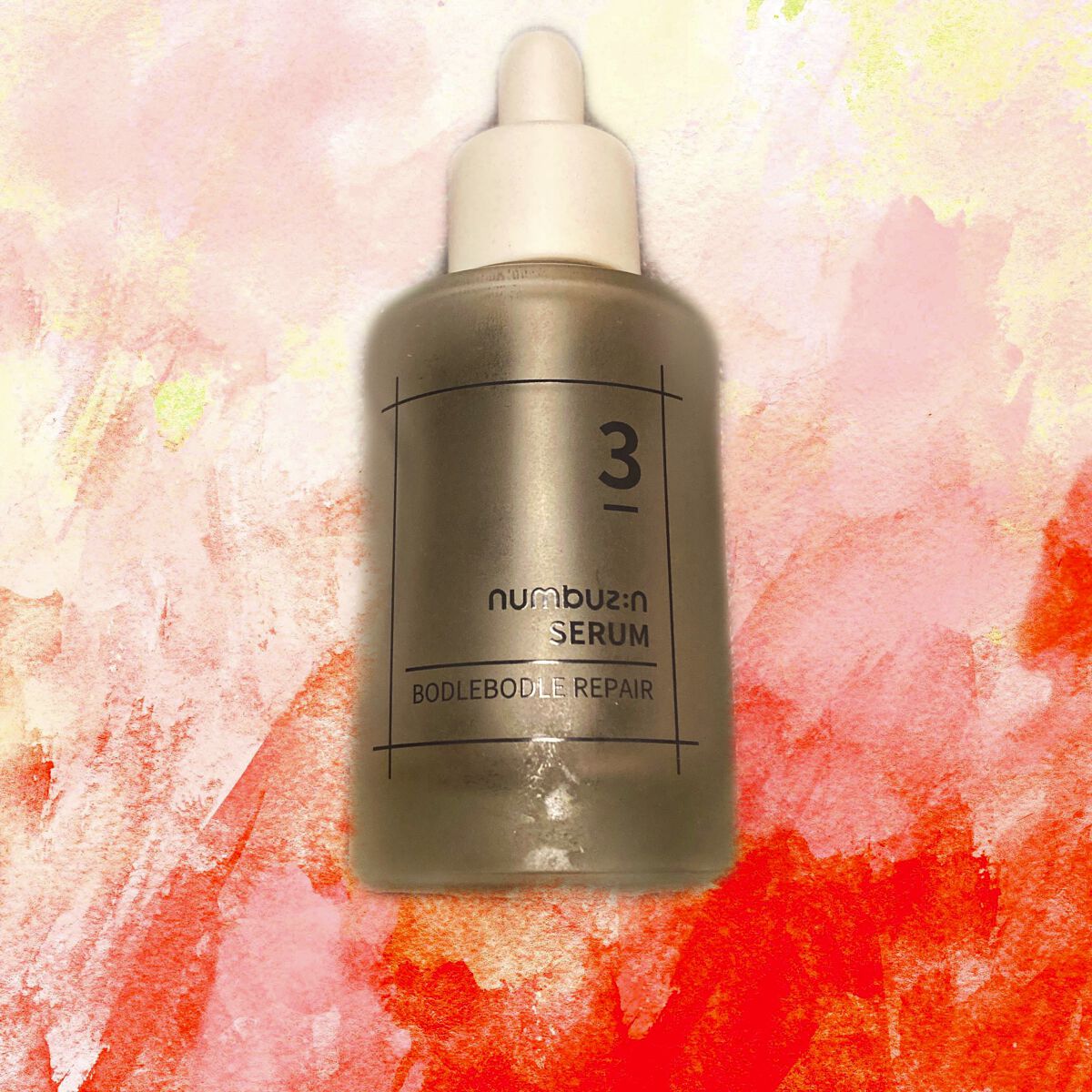 3番 すべすべキメケアセラム/numbuzin/美容液を使ったクチコミ（1枚目）