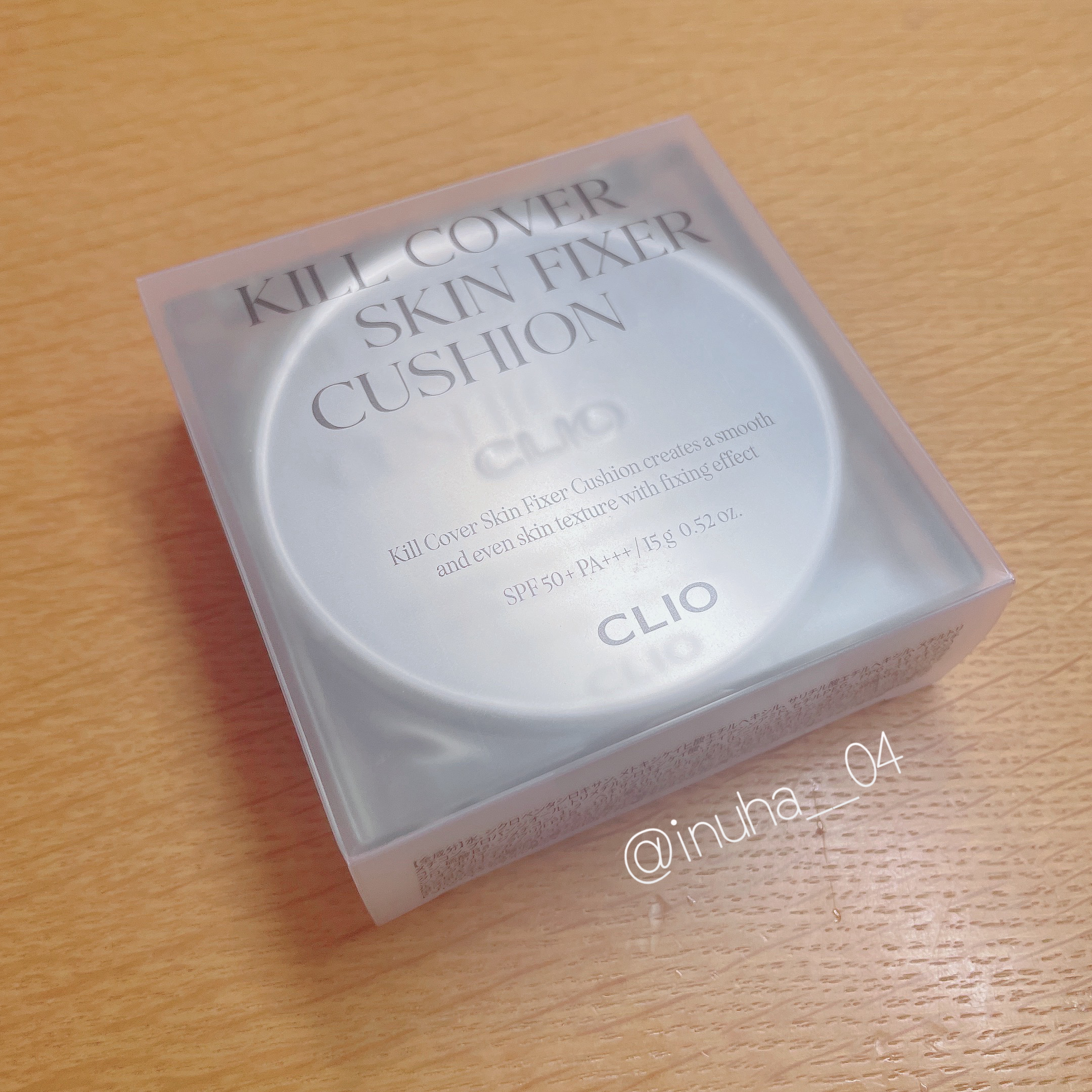 クリオ キル カバー スキン フィクサー クッション/CLIO/クッションファンデーションを使ったクチコミ（1枚目）