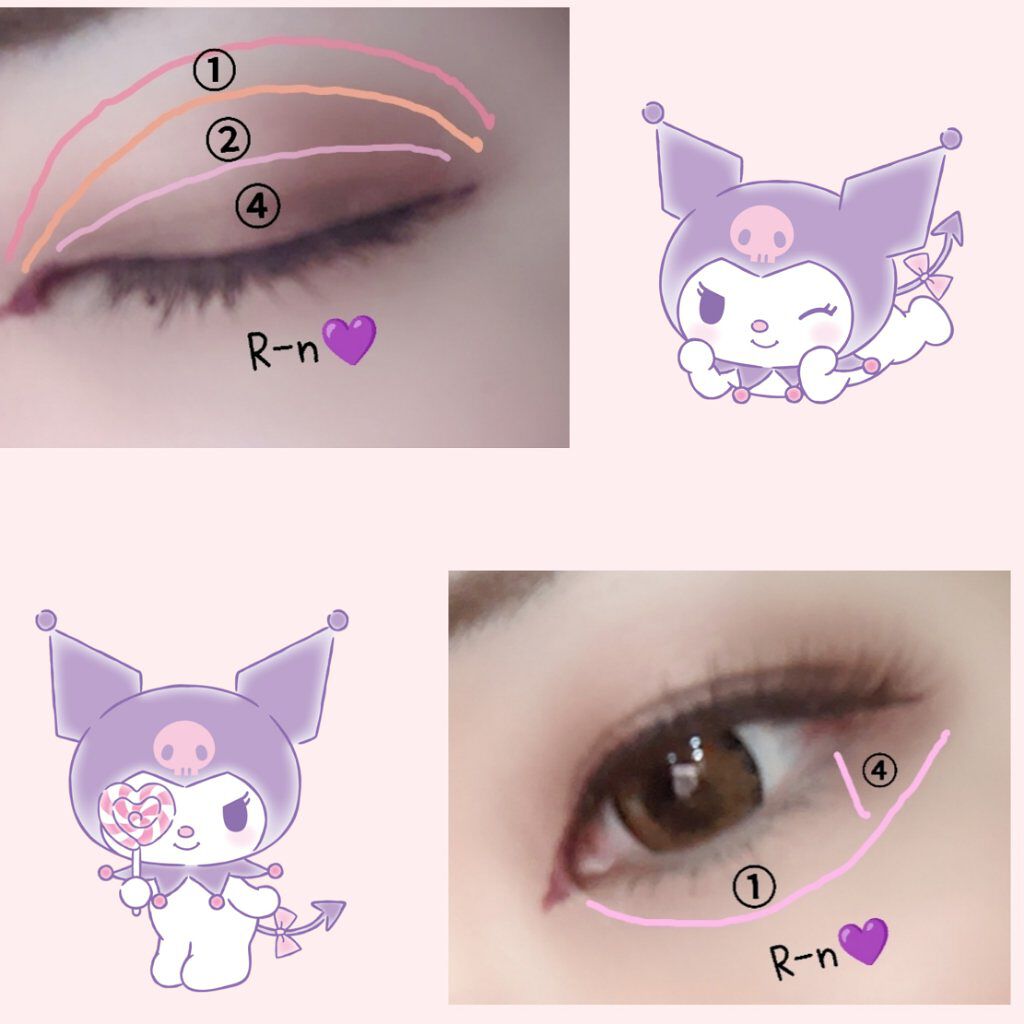 4色アイシャドウパレット サンリオの口コミ クロミちゃんのパレットで大好きなぷぅぴぃち By R N Lips 4色アイシャドウパレット サンリオの口コミ クロミちゃんのパレットで大好きなぷぅぴぃち By R N Lips