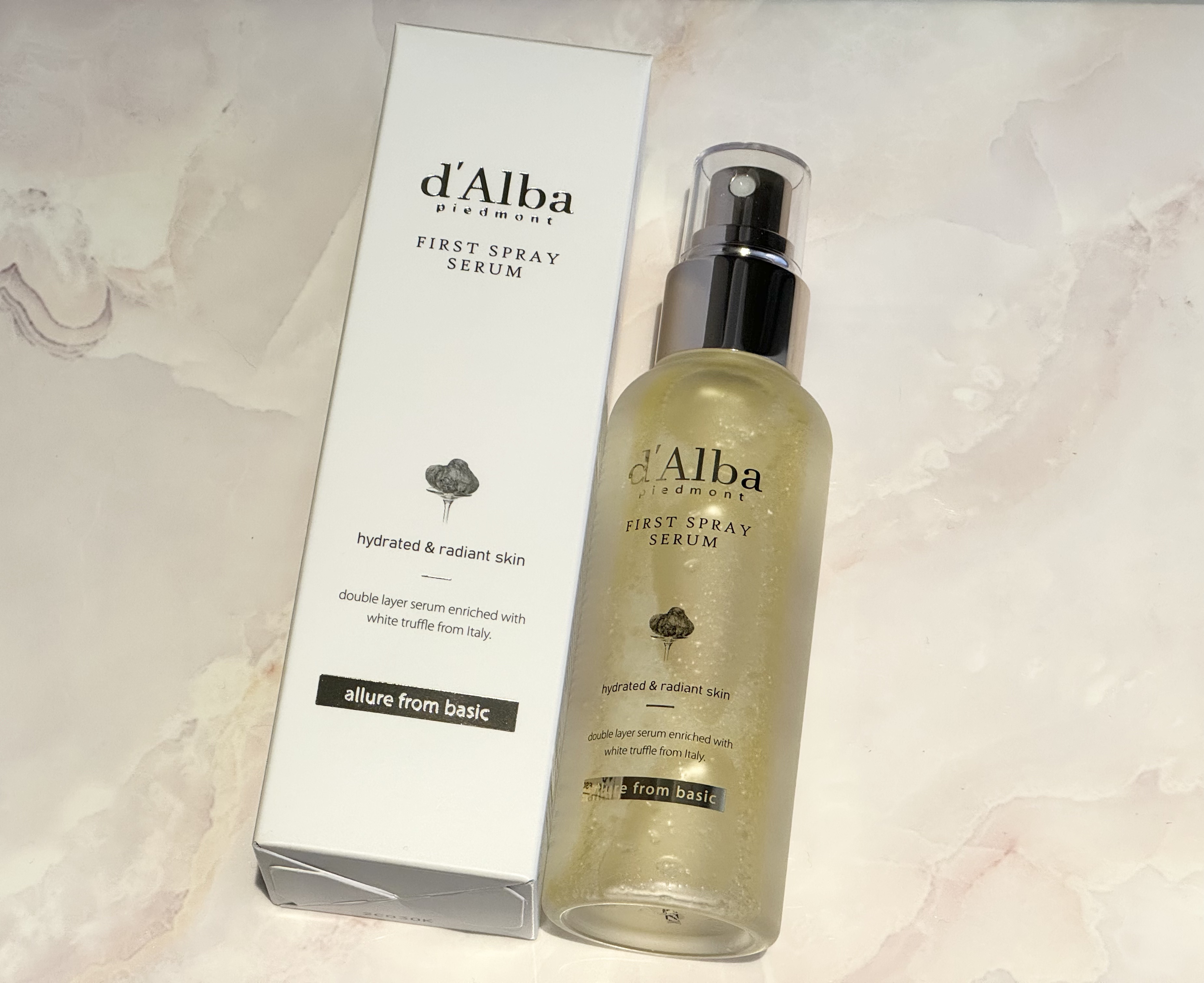ダルバ ホワイトトリュフバイタルスプレーセラム/ダルバ/ミスト状化粧水を使ったクチコミ（2枚目）