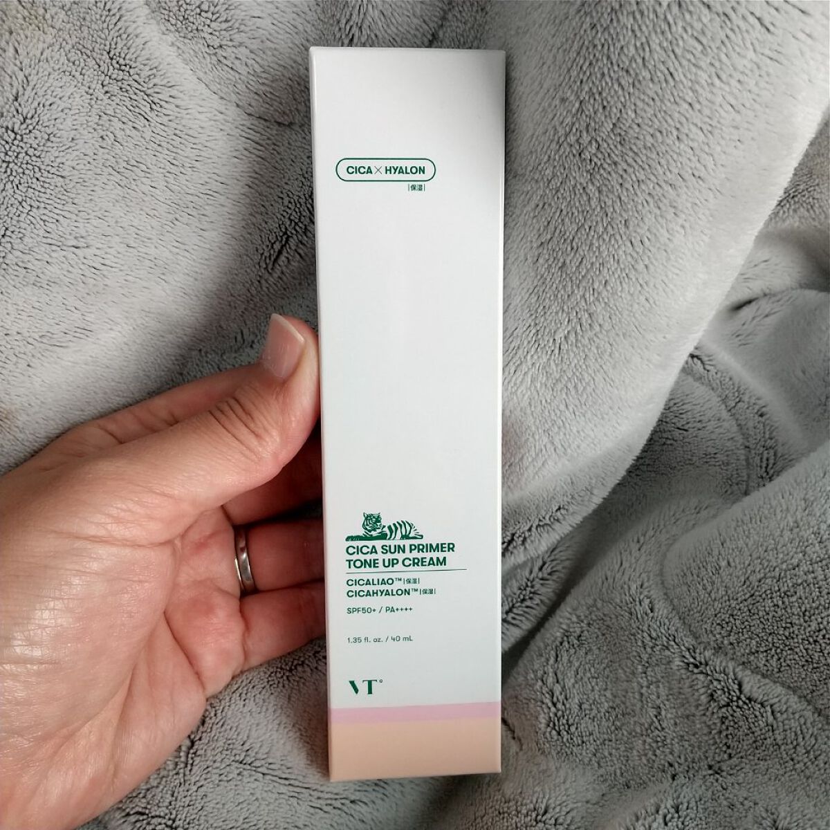 CICA サンプライマー トーンアップクリーム/VT/日焼け止めクリームを使ったクチコミ（1枚目）