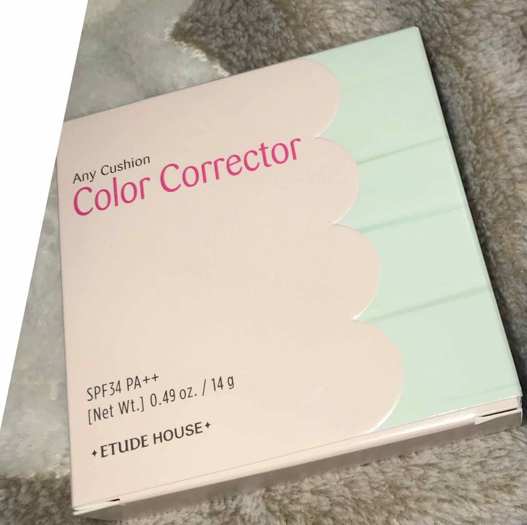 エニークッション カラーコレクター/ETUDE/化粧下地を使ったクチコミ(1枚目)