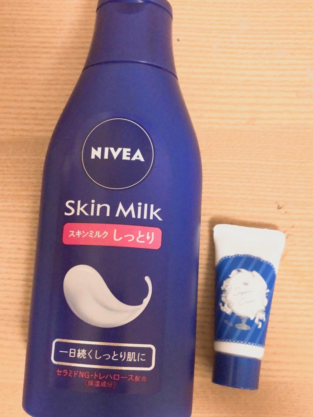 スキンミルク(しっとり)/ニベア/ボディミルクを使ったクチコミ(1枚目)