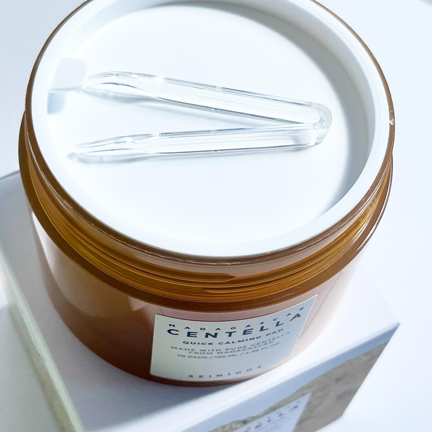 センテラ クイックカーミングパッド/SKIN1004/トナーパッドを使ったクチコミ（3枚目）