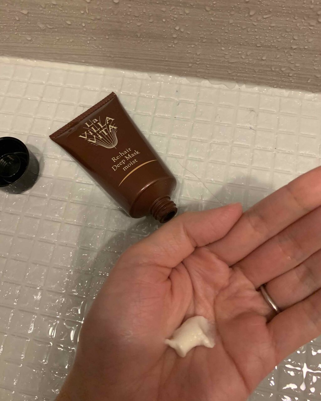 試してみた】リ・ヘア ディープマスク モイスト La ViLLA ViTAの