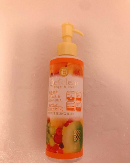 DETクリア ブライト&ピール ピーリングジェリー<ミックスフルーツの香り>/Detclear/ピーリングを使ったクチコミ(1枚目)