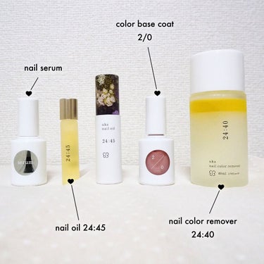 nail oil 24:45/uka/ネイルオイル・トリートメントを使ったクチコミ（1枚目）