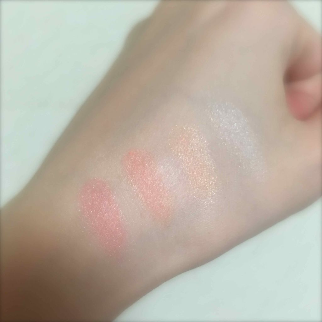 グラデーションチーク N/excel/パウダーチークを使ったクチコミ(2枚目)