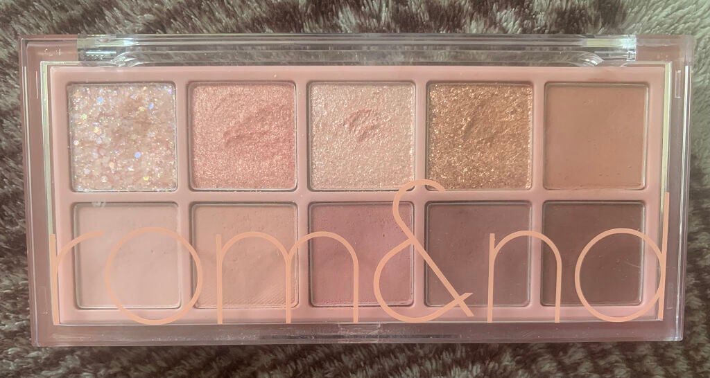 ベターザンパレット/rom&nd/アイシャドウパレットを使ったクチコミ(2枚目)