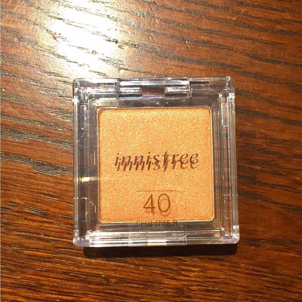 マイアイシャドウ グリッター/innisfree/単色アイシャドウを使ったクチコミ（1枚目）