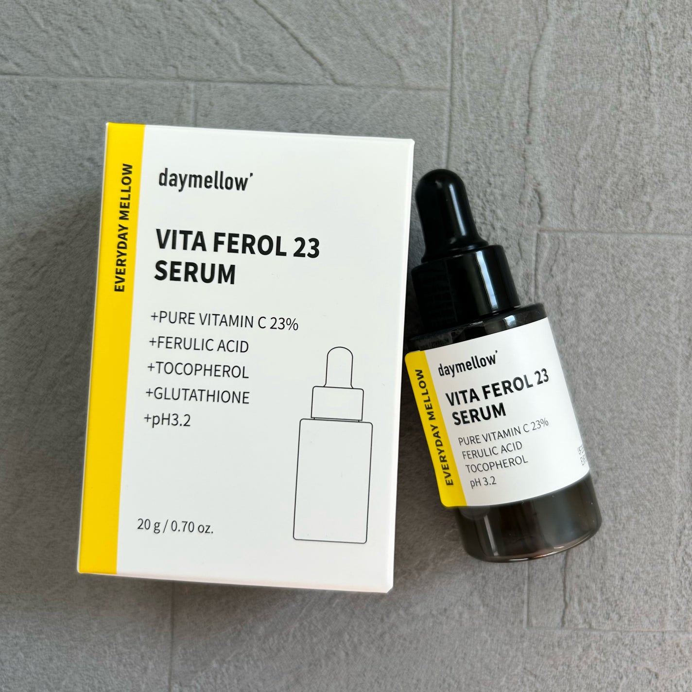 デイメロウ ビタフェロール23 セラム/daymellow’/美容液を使ったクチコミ(1枚目)